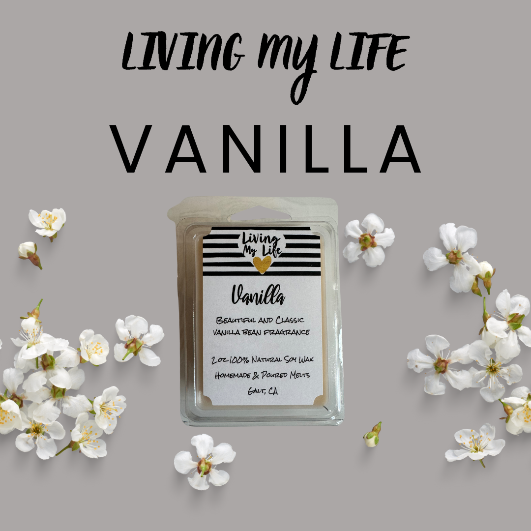 Vanilla 100% Natural Soy Wax Candles